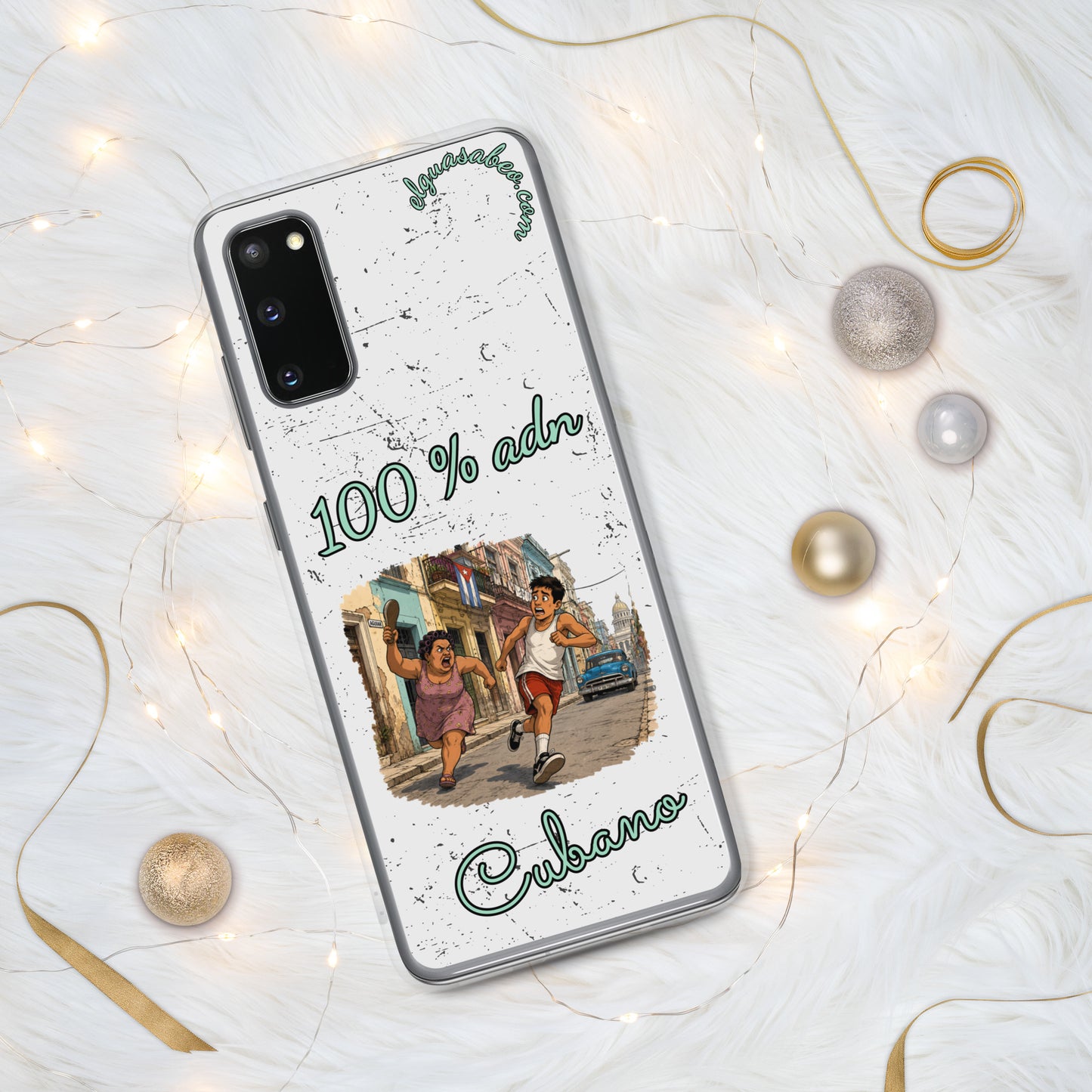 Funda móvil cubana La Chancleta cultura cubana El Guasabeo