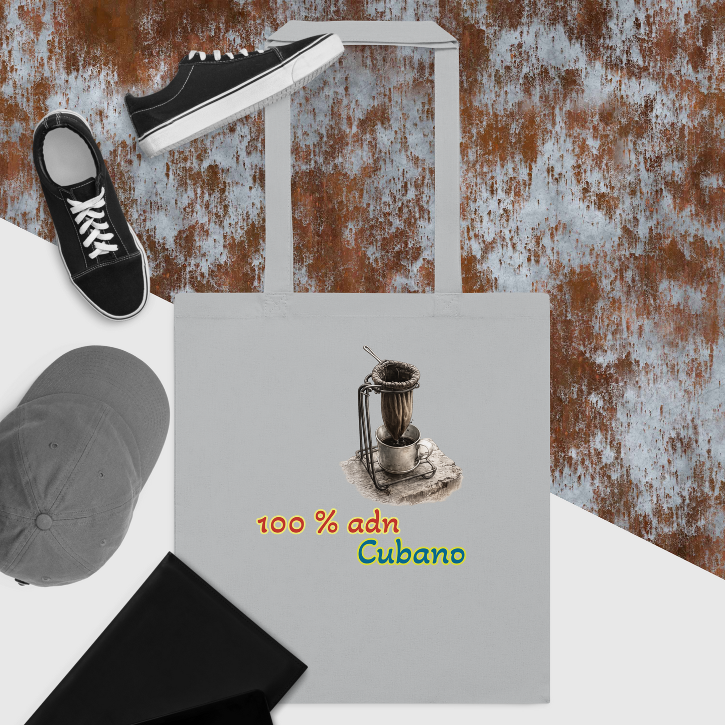 Bolso tote 100% adn cubano cultura cubana El Guasabeo