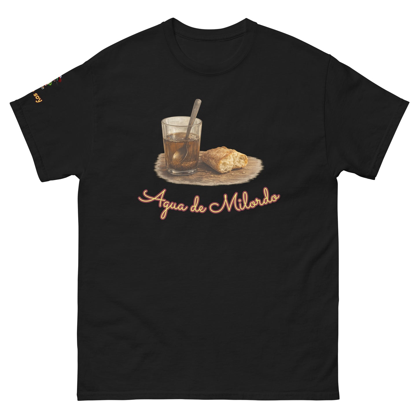 Camiseta cubana unisex manga corta Agua de Milordo cultura cubana El Guasabeo