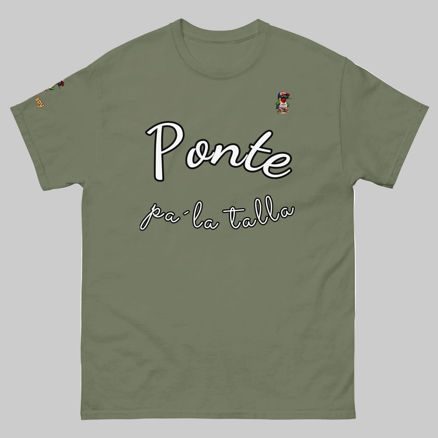 Camiseta cubana unisex manga corta Ponte pa´la talla cultura cubana El Guasabeo