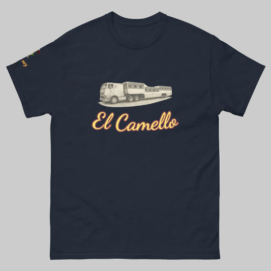 Camiseta cubana unisex manga corta El Camello cultura cubana El Guasabeo