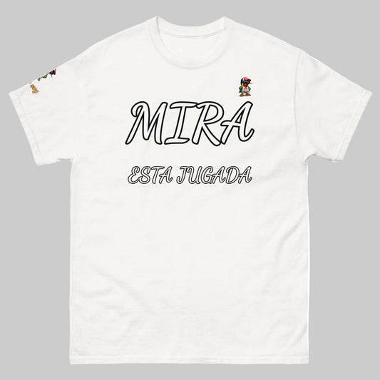 Camiseta cubana unisex manga corta Mira esta jugada cultura cubana El Guasabeo