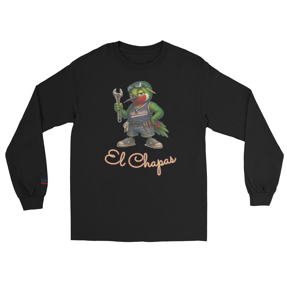 Camiseta cubana manga larga El Chapas ropa cultura cubana El Guasabeo