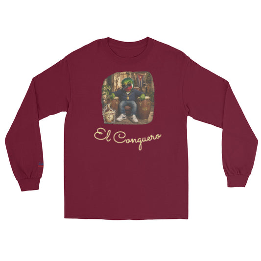 Camiseta cubana manga larga El Conguero ropa cultura cubana El Guasabeo
