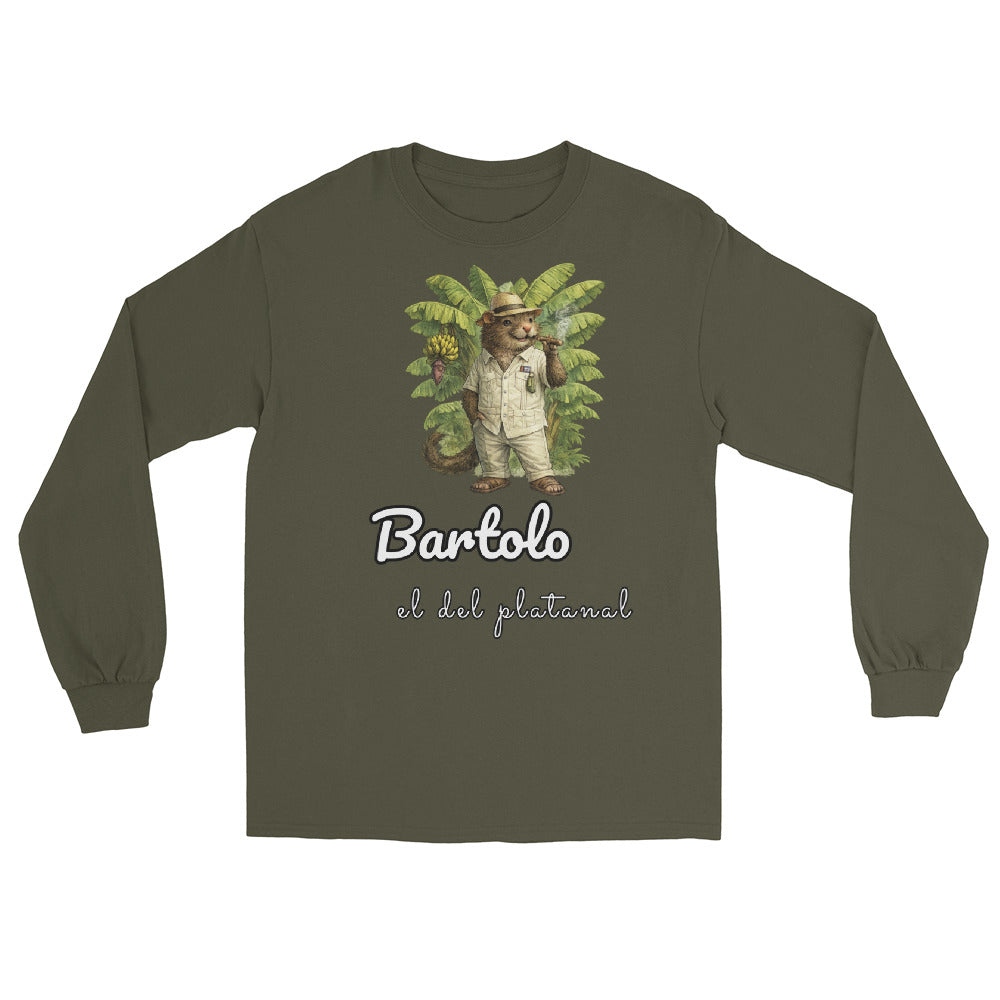 Camiseta cubana manga larga El Bartolo ropa cultura cubana El Guasabeo