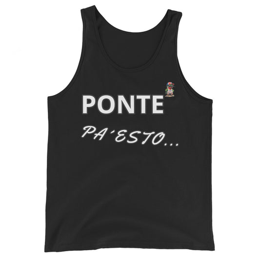 Camiseta tirantes unisex cubana Ponte  pa´esto cultura cubana El Guasabeo