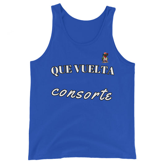 Camiseta tirantes unisex cubana Que vuelta consorte cultura cubana El Guasabeo