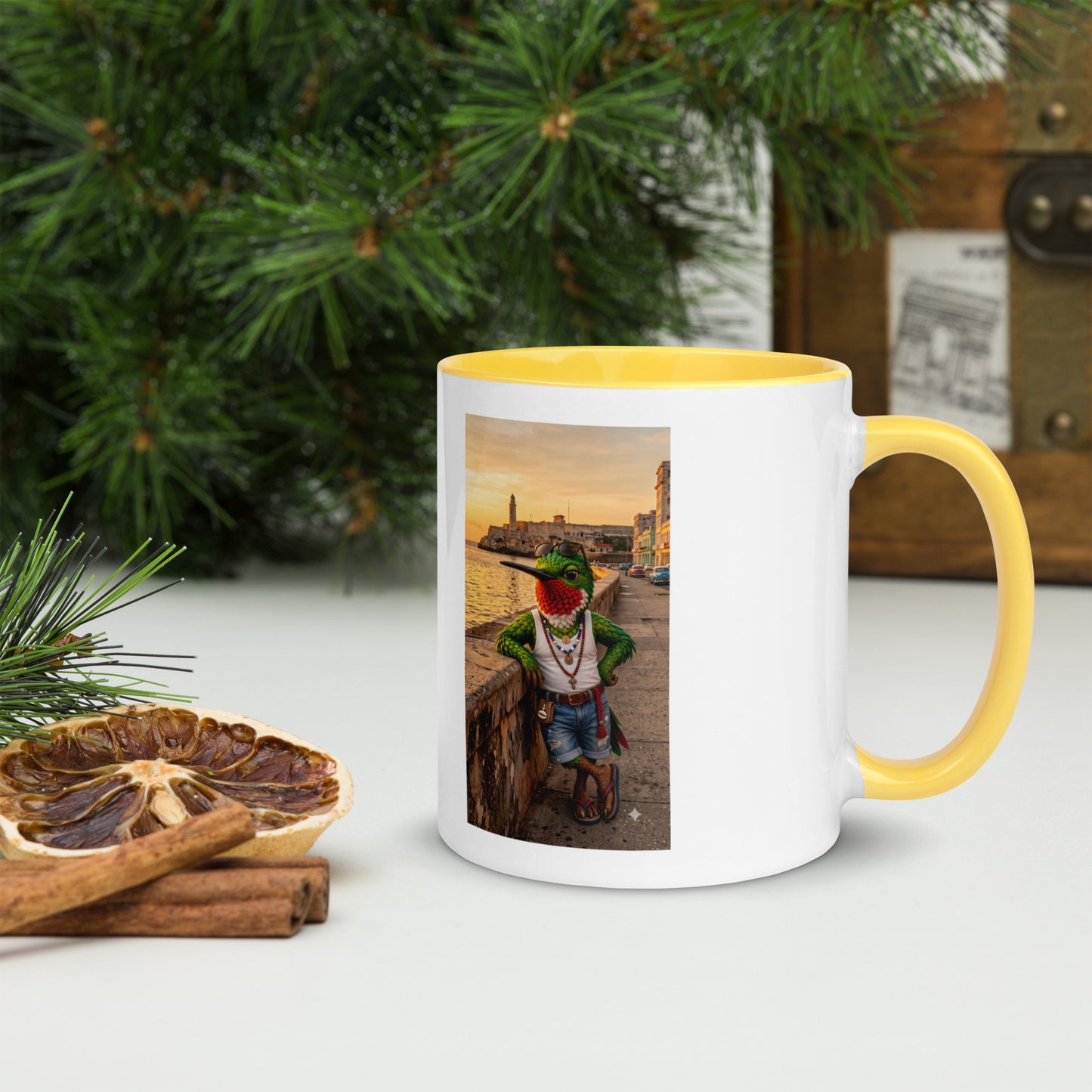 Taza cubana personalizada El Malecón regalo cubano cultura cubana El Guasabeo